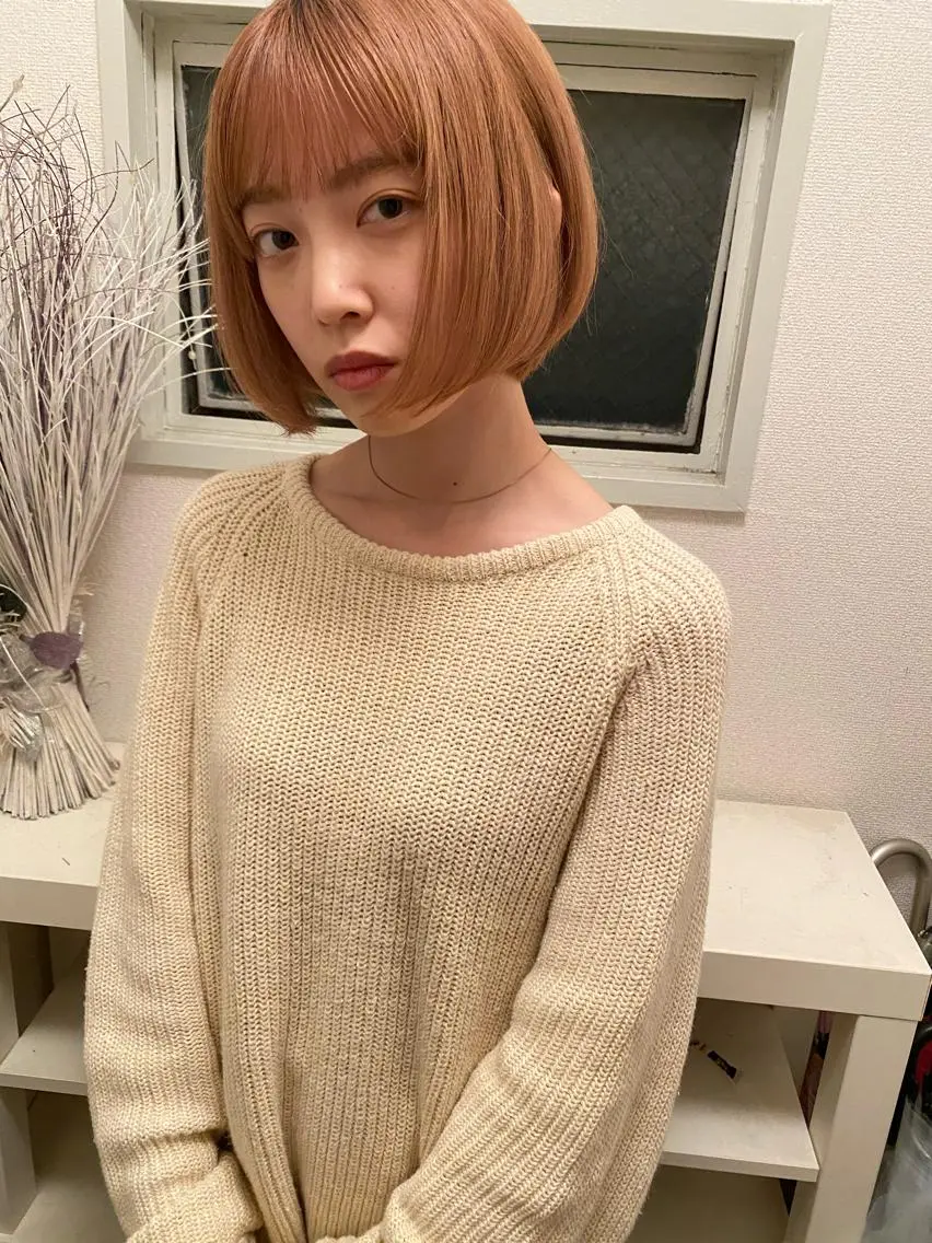 ショート ボブ トリートメント Pia ツボイ ケイタのヘアスタイル