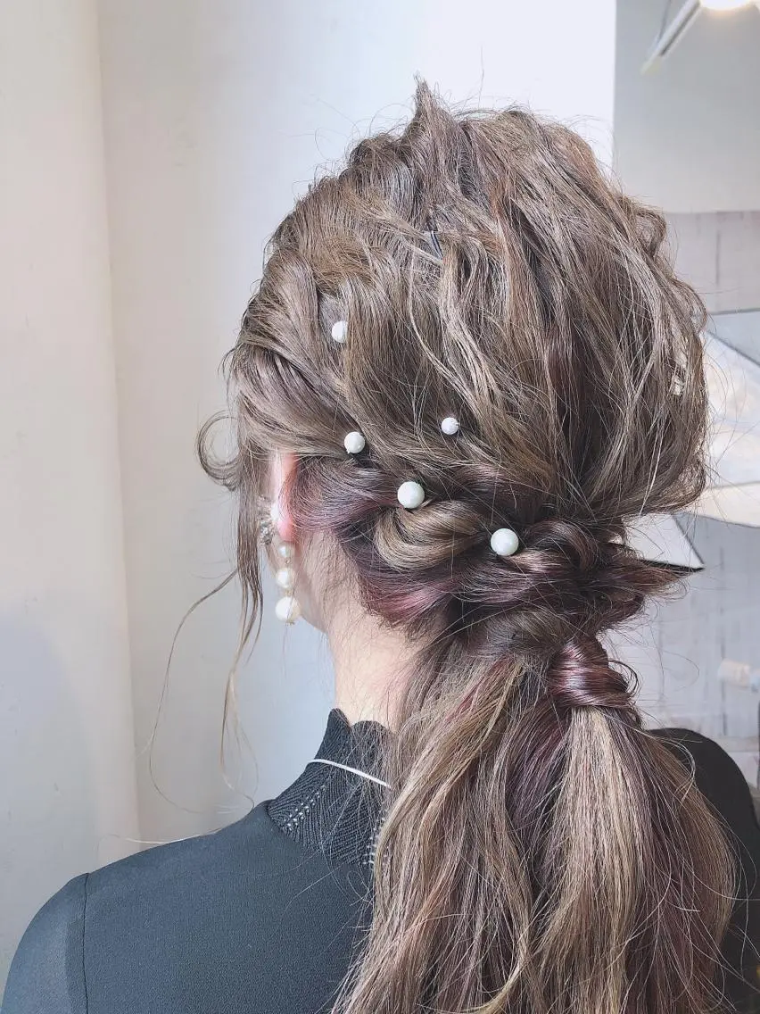 ヘアアレンジ 結婚式・ブライダル TOWA 野村　コウダイのヘアスタイル