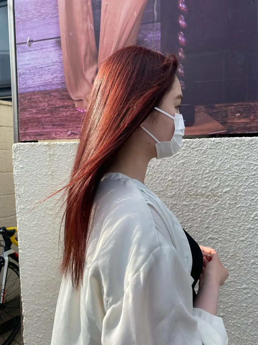 ロング カラー niconail 🧣ayu 📍烏山のネイルデザイン