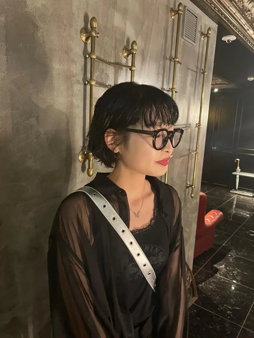 セミロング カラー パーマ 🫧透明感カラー🫧 SHINSEIのヘアスタイル