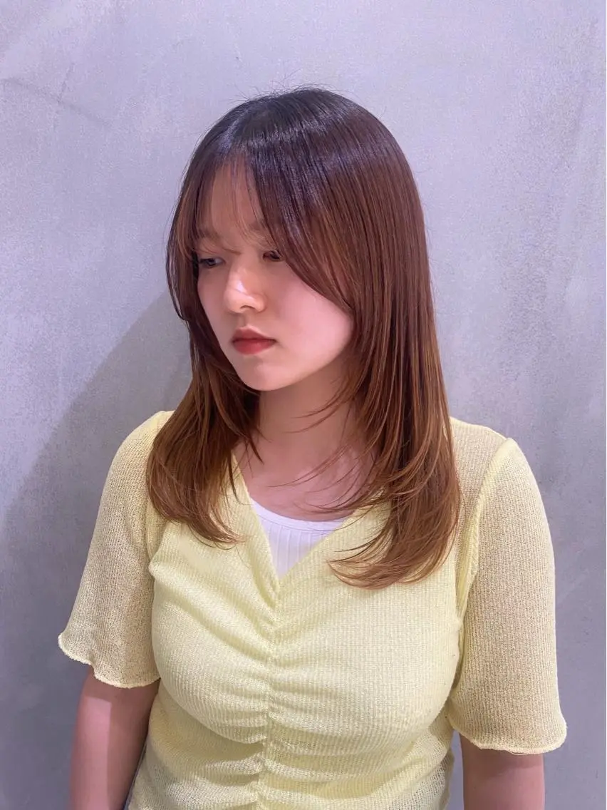 ロング いとう ほのかのヘアスタイル