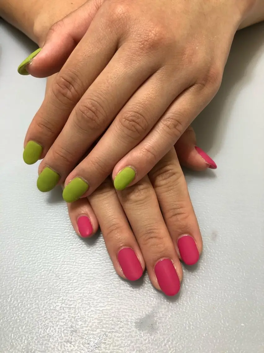 ネイル マットネイル ワンカラーネイル ハンドネイル ere beauty nailのネイルデザイン