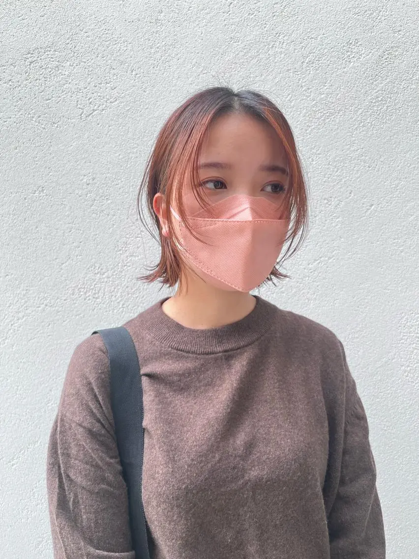 ショート ボブ レイヤーカット 似合わせパーマ/ 山本銀次郎のヘアスタイル