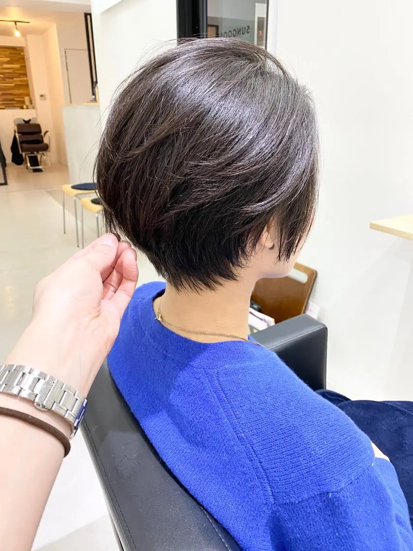 ショート カット ヘアカラー トリートメント 🔥似合わせのプロ 🔥REGOのヘアスタイル