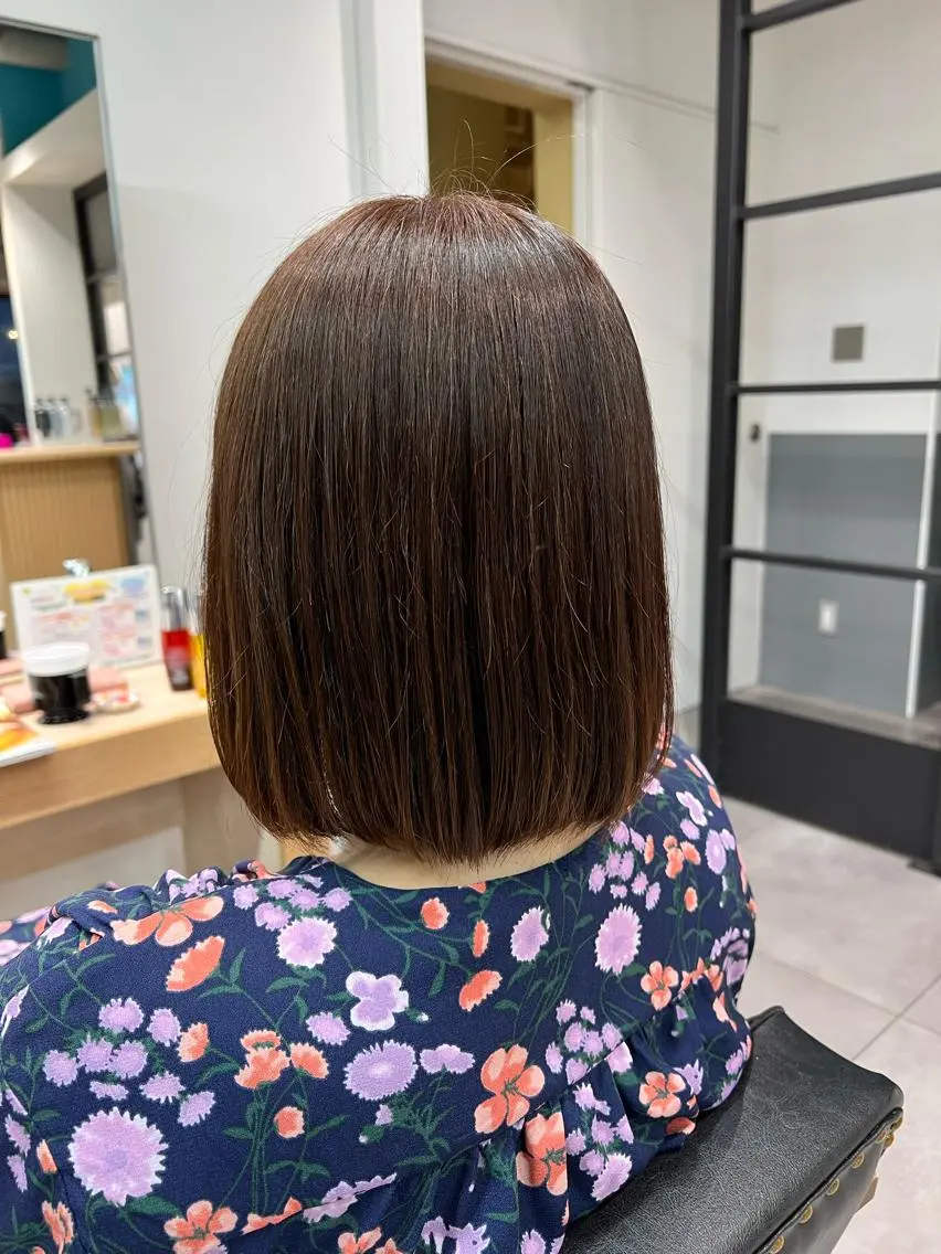 ショート カラー ヘアカラー トリートメント 🌞レイヤー×カラー 前川那津美🌞のヘアスタイル