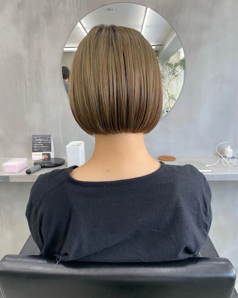 ショート カラー 華 /ショート/ボブのヘアスタイル