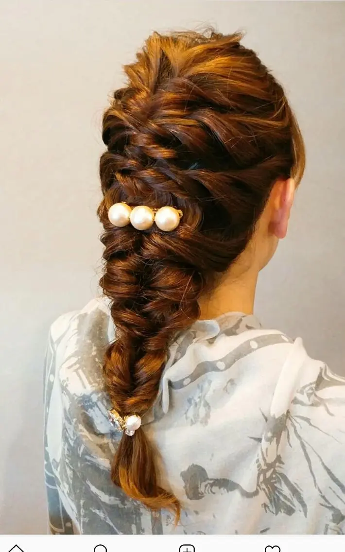 ロング ヘアセット HORI 　tのヘアスタイル