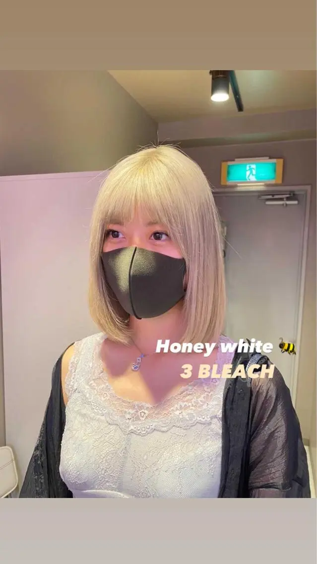 ミディアム カラー パーマ ヘアアレンジ メンズ キッズ ネイル マツエク・マツパ KANAMI 🌏のヘアスタイル