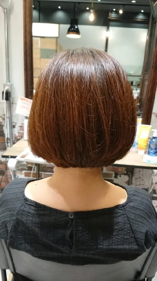 ショート カット 遠藤 恭子のヘアスタイル