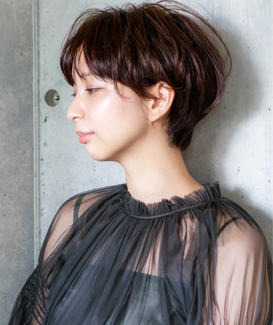 ショート Free 増山太亮のヘアスタイル