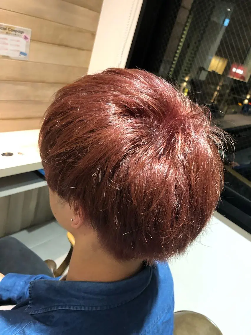 ショート カラー メンズ 川口髪質改善ウルトワ 🌈毛島健樹🌈のヘアスタイル