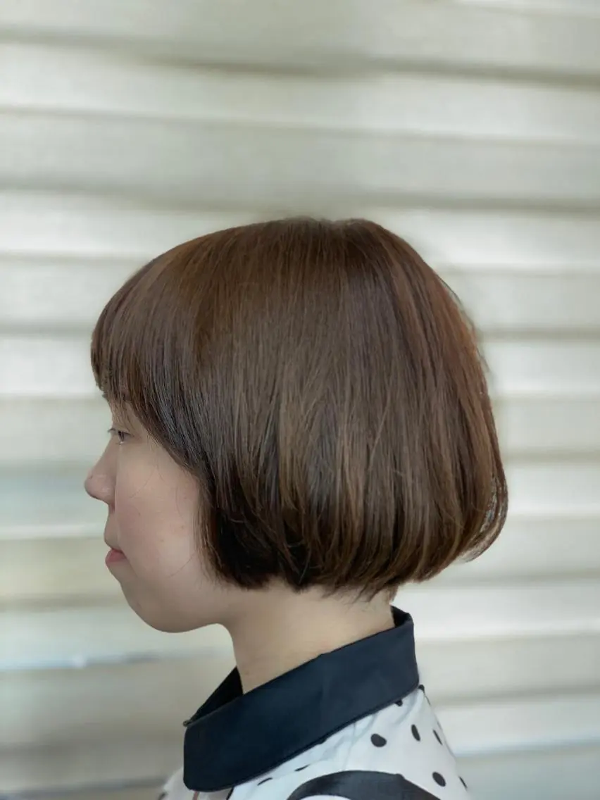 ショート カラー ショートボブ ボブ ショートヘア パーマスタジオ グレイス はやとのヘアスタイル