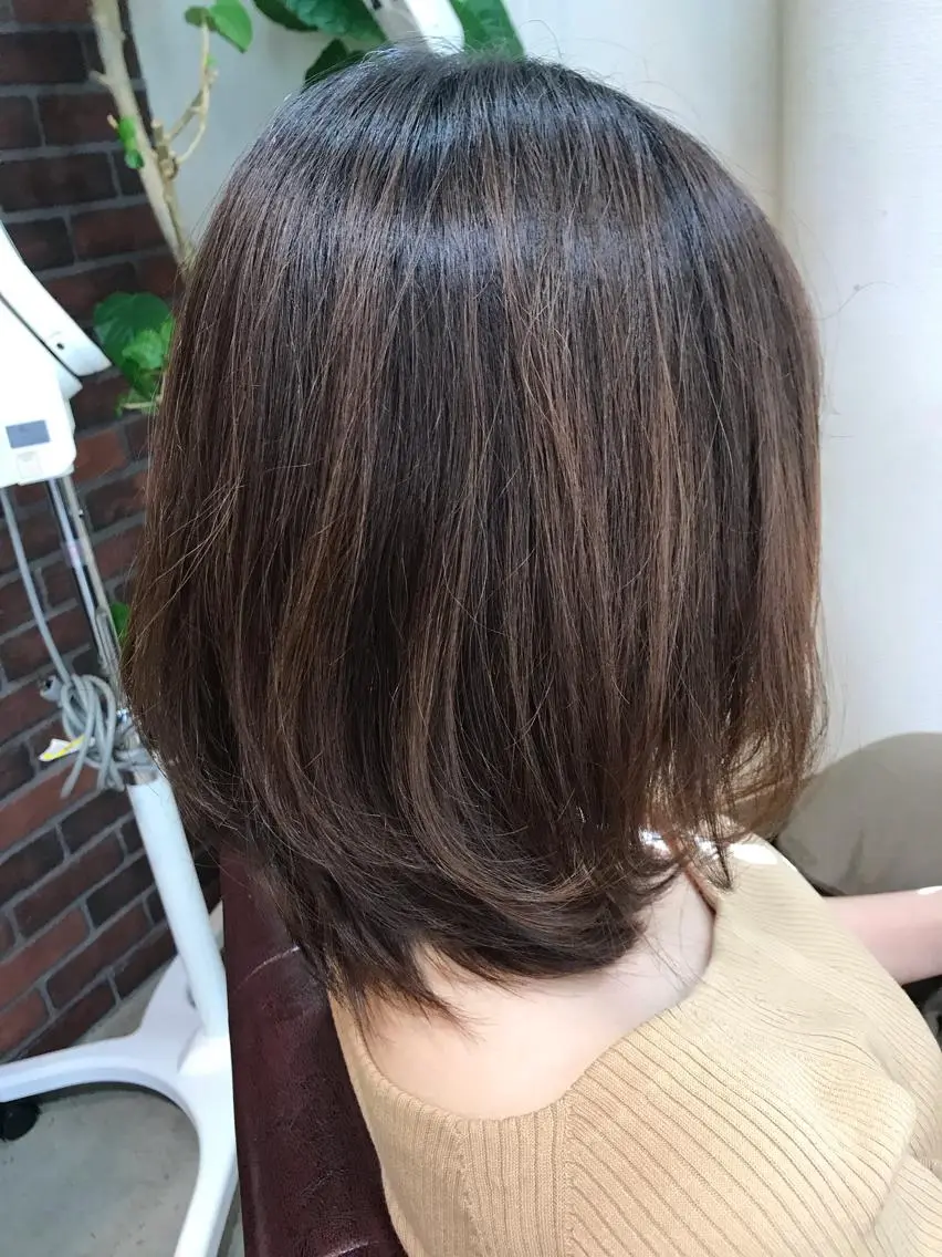 ミディアム カラー くびれヘア ショート特化⭐️浅田 大輝Orangeのヘアスタイル