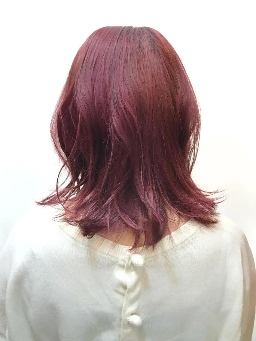 ミディアム カラー メンズ特化フェード パーマ小林裕史のヘアスタイル