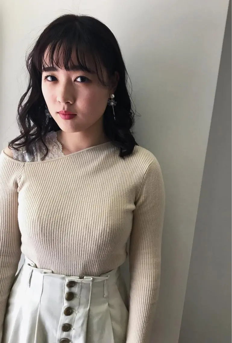 ミディアム 丹羽大喜 縮毛矯正/美髪矯正のヘアスタイル