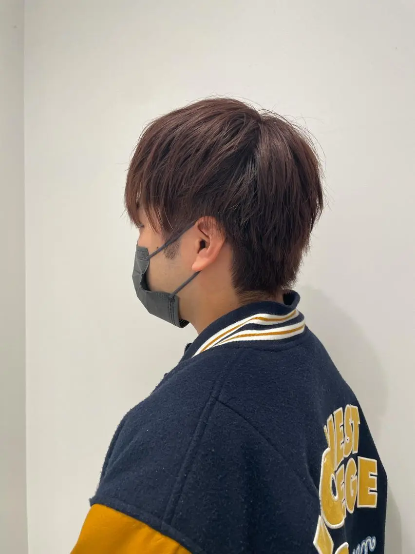 メンズ 暖色🎀ゆるふわ☁️ MOERI 🍒のヘアスタイル