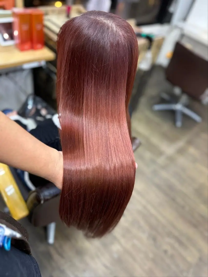 カラー Daisy🎀透け感 カラー🎀JUNAのヘアスタイル