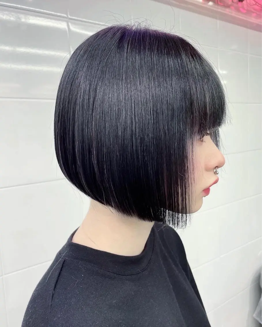 ショート カラー インナーカラー ボブ カット トリートメント 🎀プルエクステ みまひかる🎀のヘアスタイル