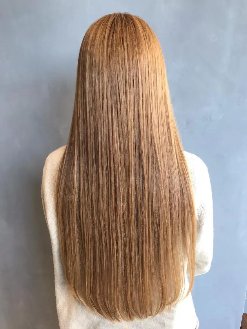 カラー 髪質改善 湯浅  隆のヘアスタイル