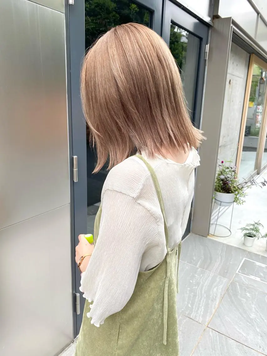 ロング カラー opus 店長大和 レイヤー/赤み消しのヘアスタイル