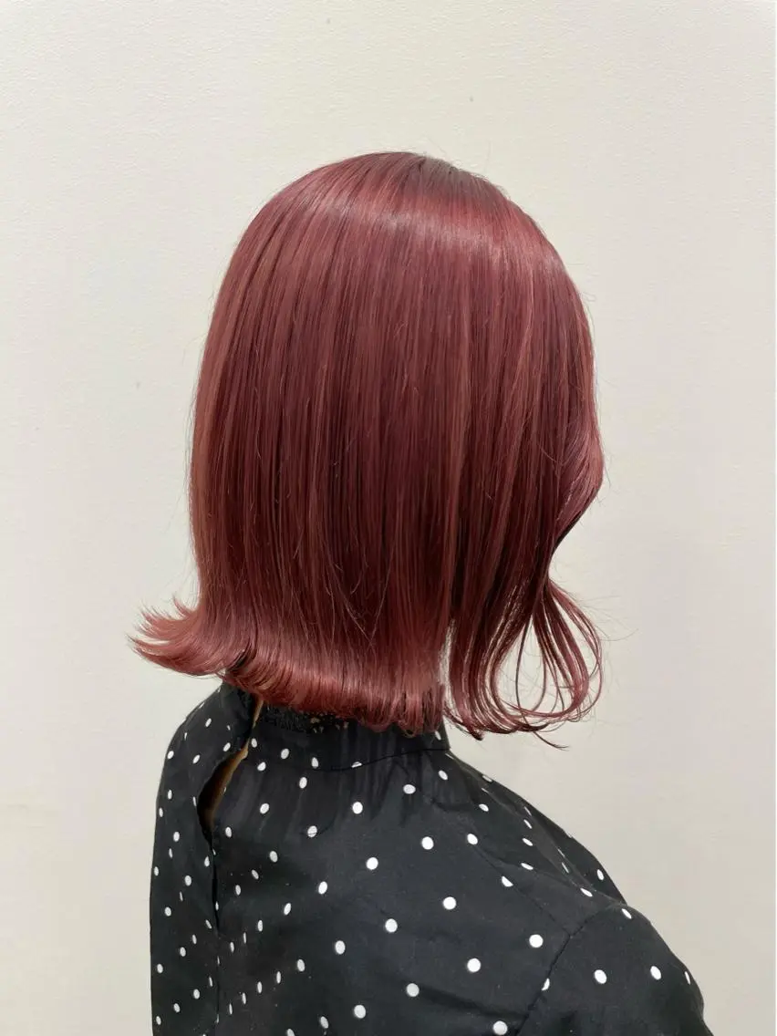 ミディアム カラー mir MIYUのヘアスタイル