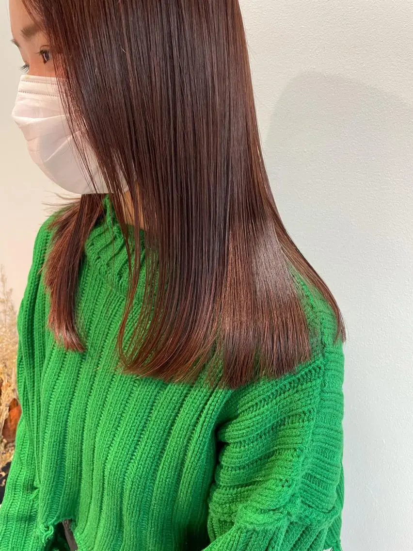 ロング カラー カット ヘアカラー トリートメント 似合わせ特化 /馬場 翼のヘアスタイル