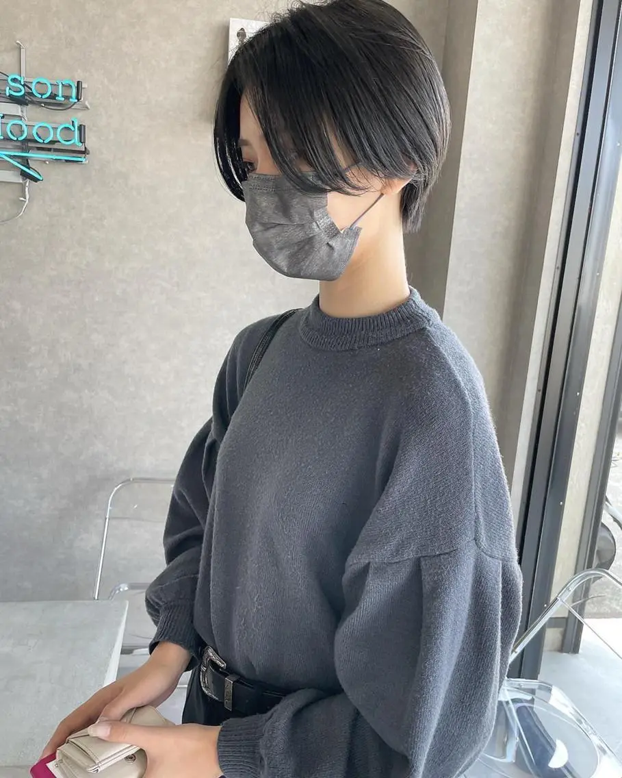ショート ショートヘア 河原 亮のヘアスタイル