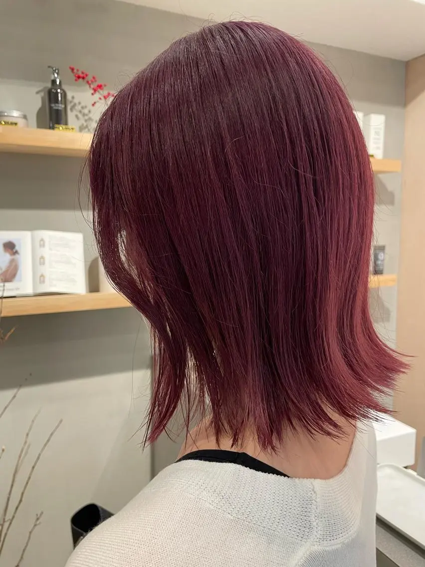 ミディアム カラー hazuki 🌝のヘアスタイル