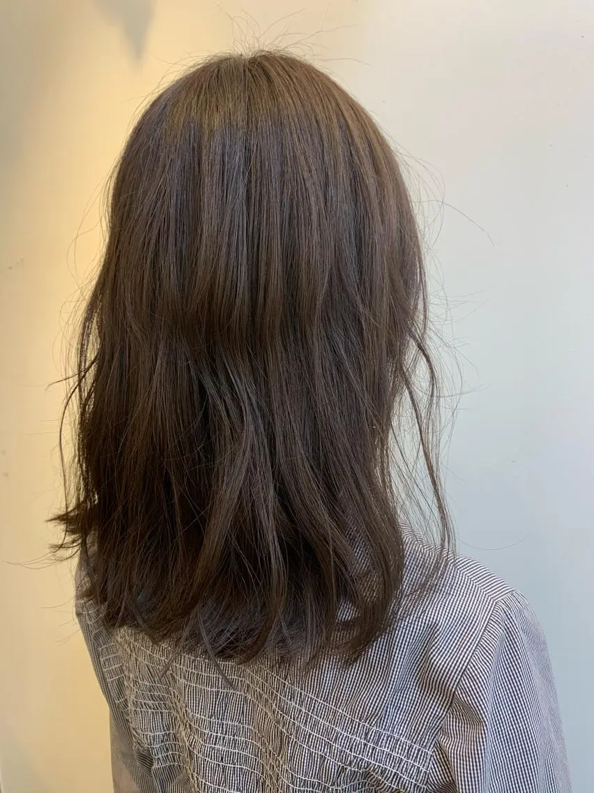 カラー 小沼采唯👧🏼 海好きオヌちゃんのヘアスタイル
