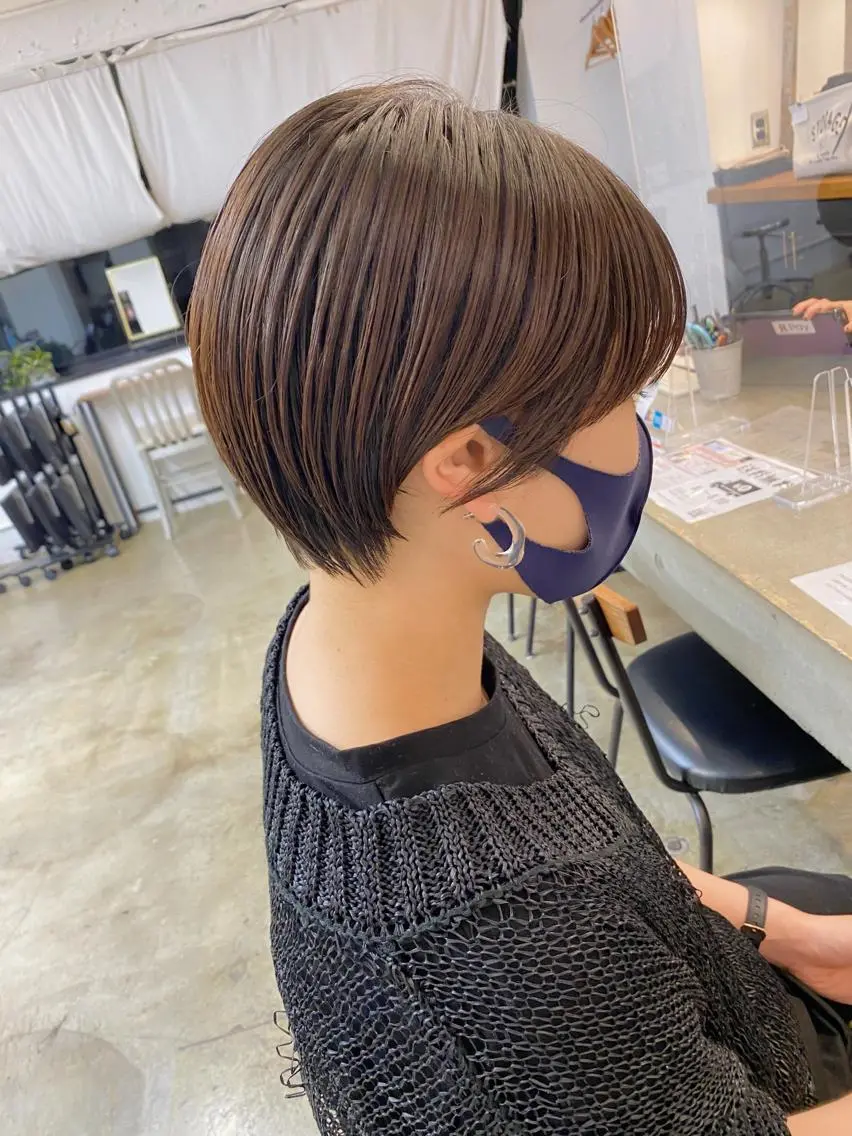 ショート 🟩白髪ぼかし ショート/大司のヘアスタイル