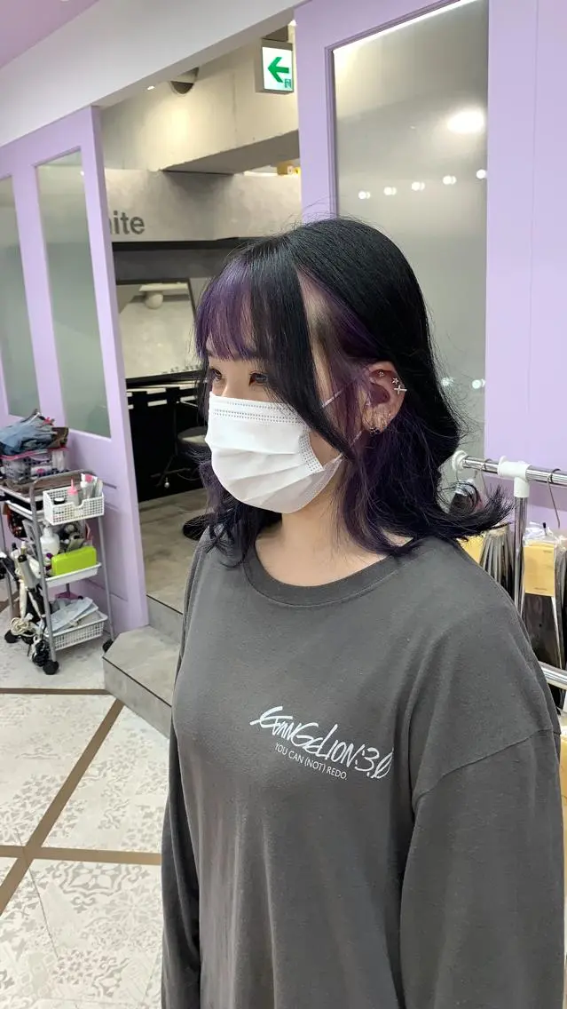 ミディアム 派手髪支持率No1 Eisukeのヘアスタイル