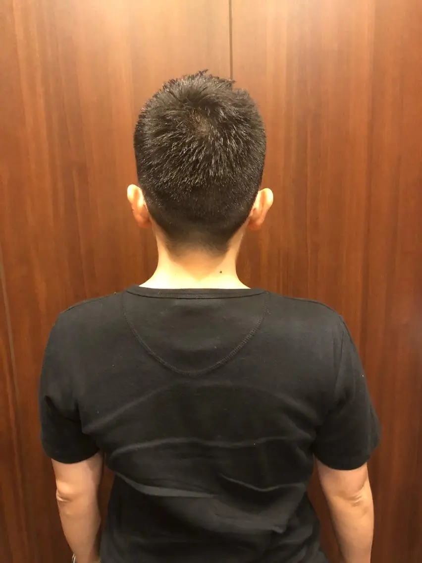 ショート メンズ 木村 りきのヘアスタイル