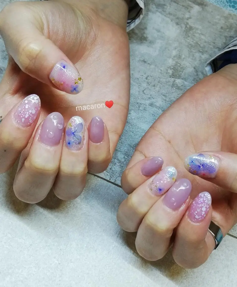 ネイル nail salon macaron のネイルデザイン