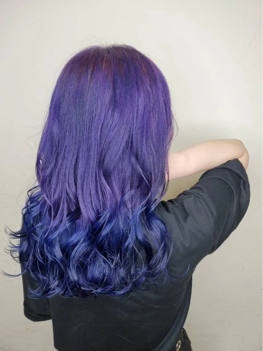 ロング ヘアカラー トリートメント 派手髪支持率No1 Eisukeのヘアスタイル