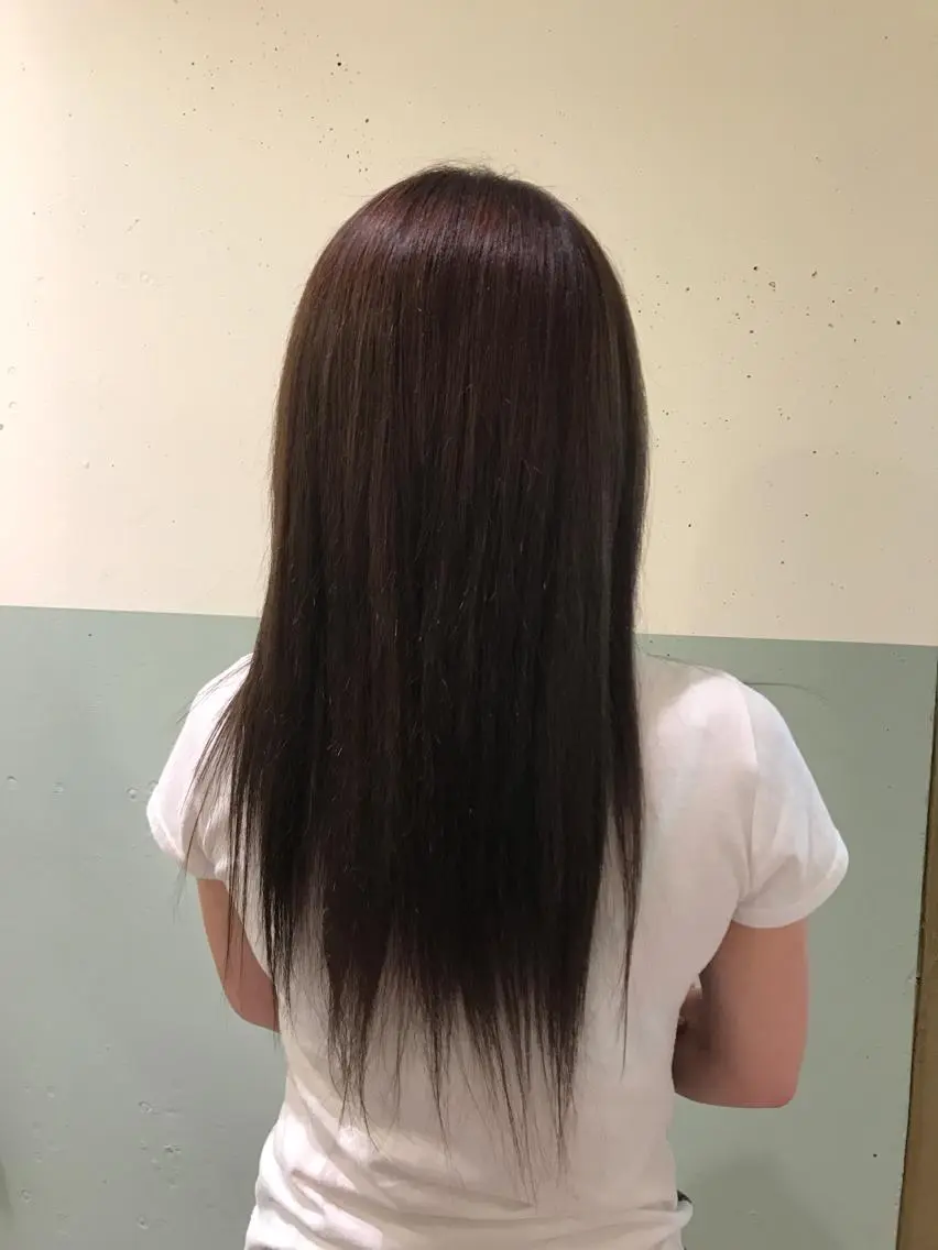 セミロング アッシュ トリートメント C-Link シーリンクのヘアスタイル