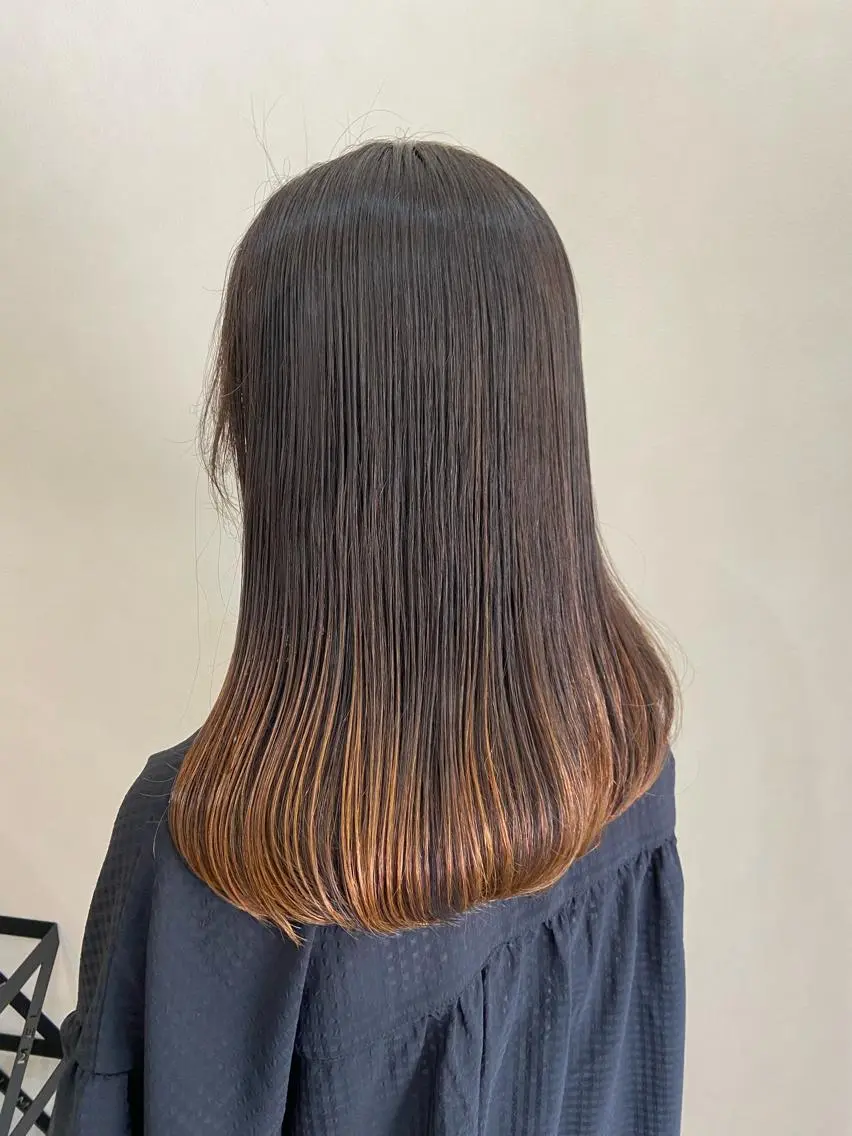 ロング ヘアアレンジ 縮毛矯正 ボブ/透明感カラー 🧸YUI❤️のヘアスタイル