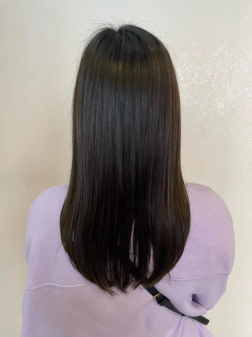 ロング カラー ヘアカラー トリートメント 英語ok sohee ソヒ 305号室のヘアスタイル