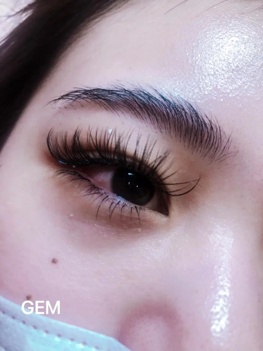 マツエク・マツパ フラットラッシュ 下まつげエクステ GEM beautyのマツエク・マツパデザイン