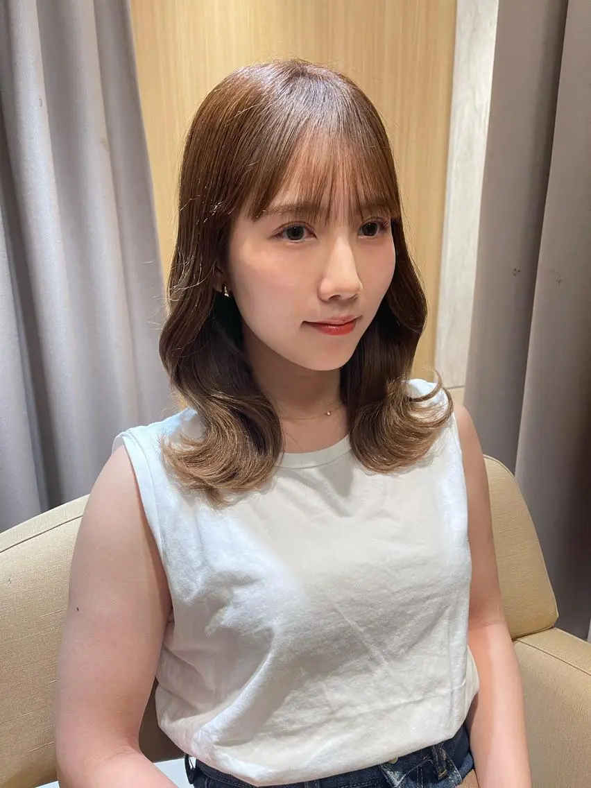 セミロング トリートメント 🫧美髪縮毛矯正 🫧SEKIのヘアスタイル