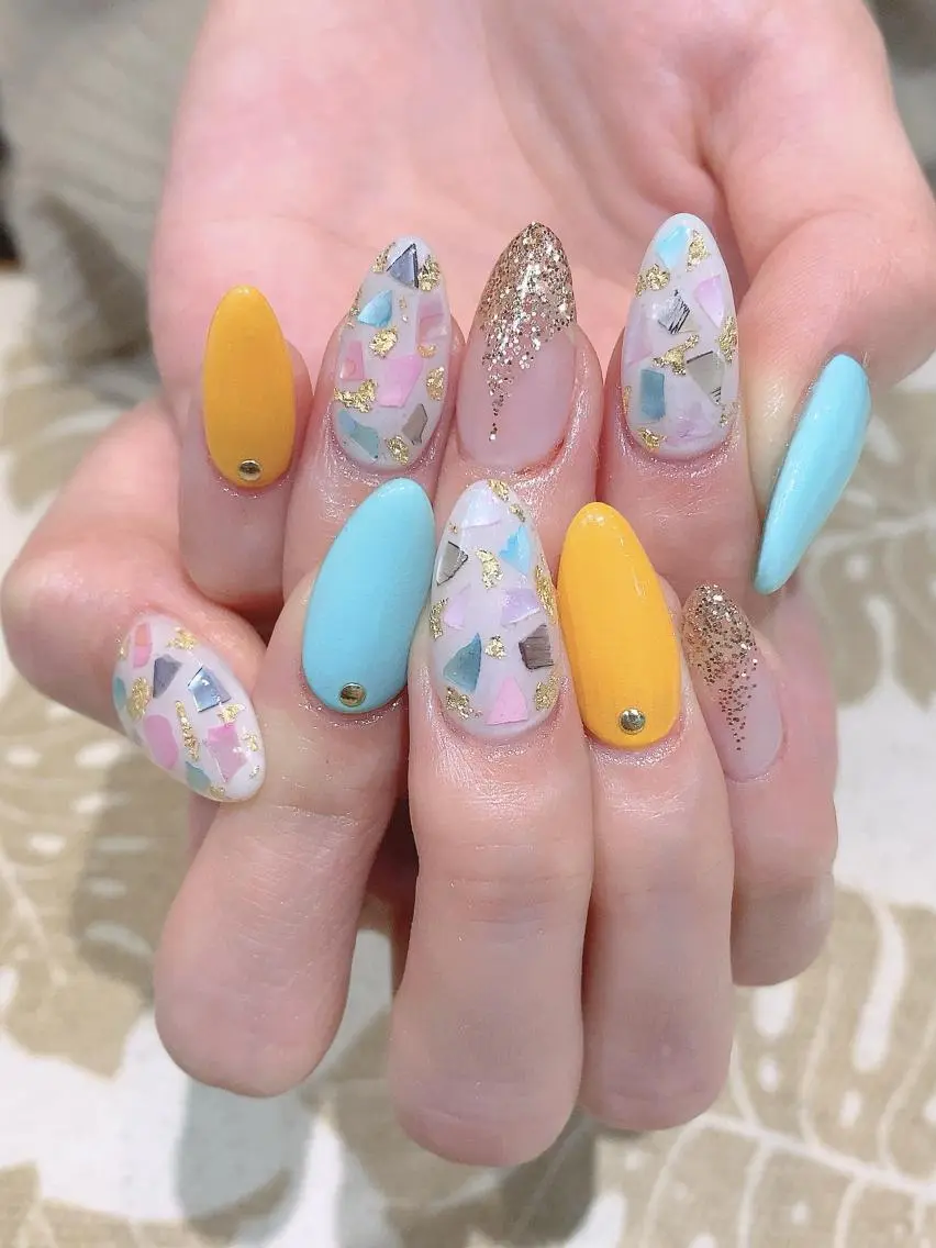 ネイル 持ち込み ハンドネイル M's Style NAIL BARのネイルデザイン