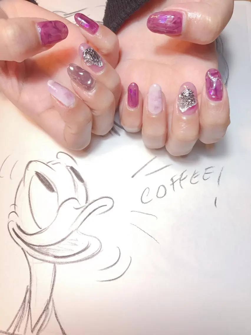 ネイル ニュアンスネイル owlnail /持込みデザイン専門のネイルデザイン