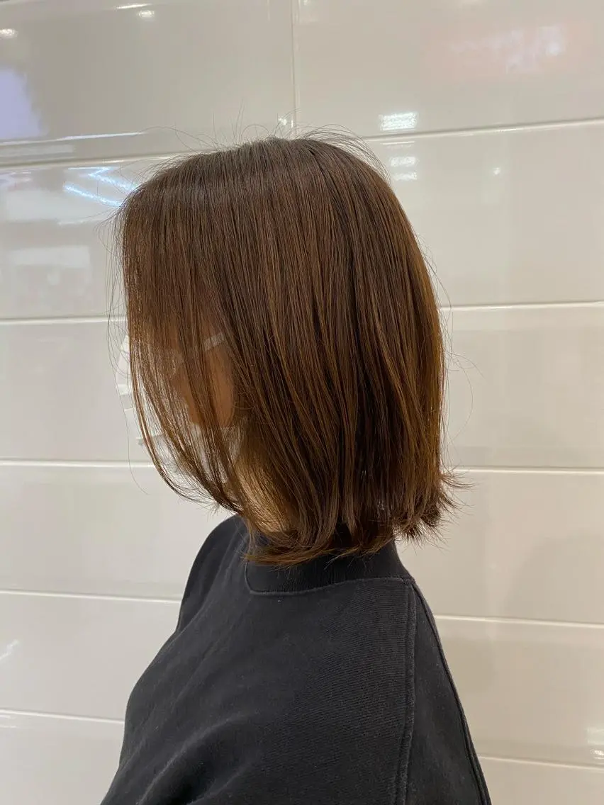 ミディアム 竹内 美貴のヘアスタイル