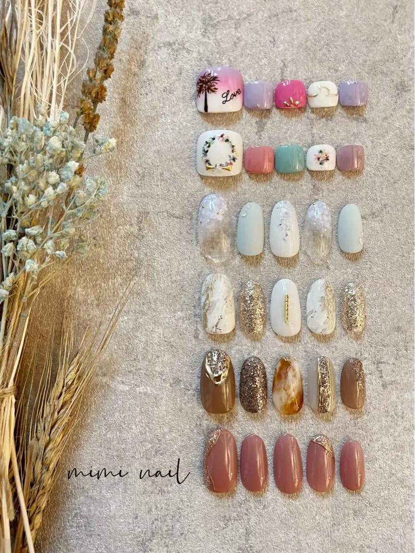 ネイル ハンドネイル mimi nailのネイルデザイン