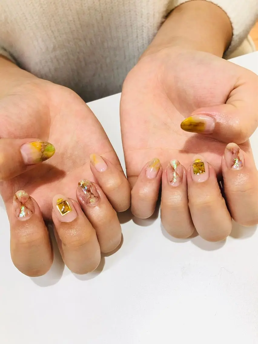 ネイル Yui＊Aina ShareSalonのネイルデザイン