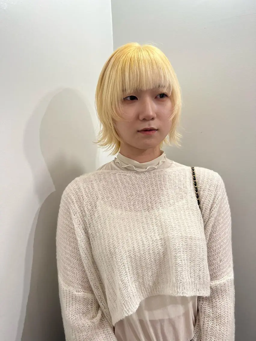 ミディアム 💥ウルフカット デザインあんな💥のヘアスタイル