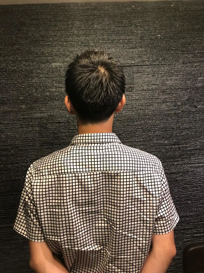ショート メンズ 木村 りきのヘアスタイル