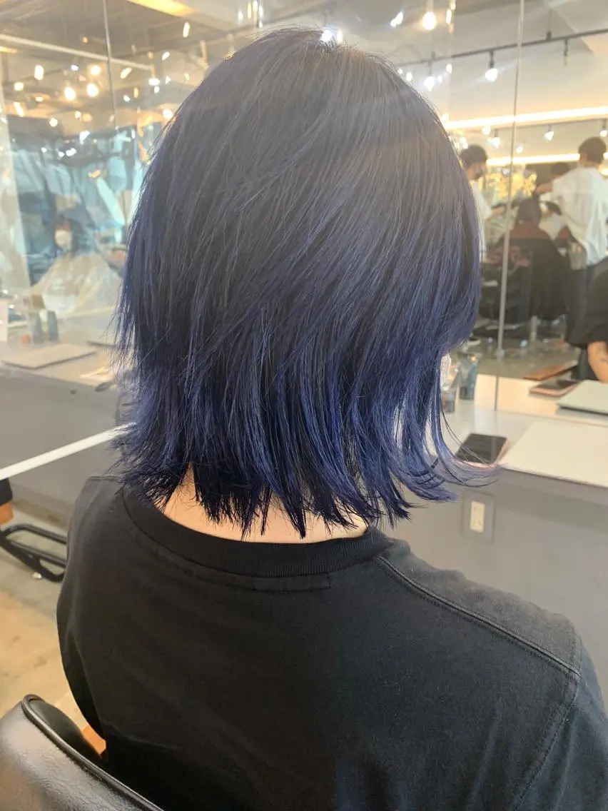 ミディアム カラー ヘアカラー 🌛ダブルカラー 🌜SAYAKAのヘアスタイル
