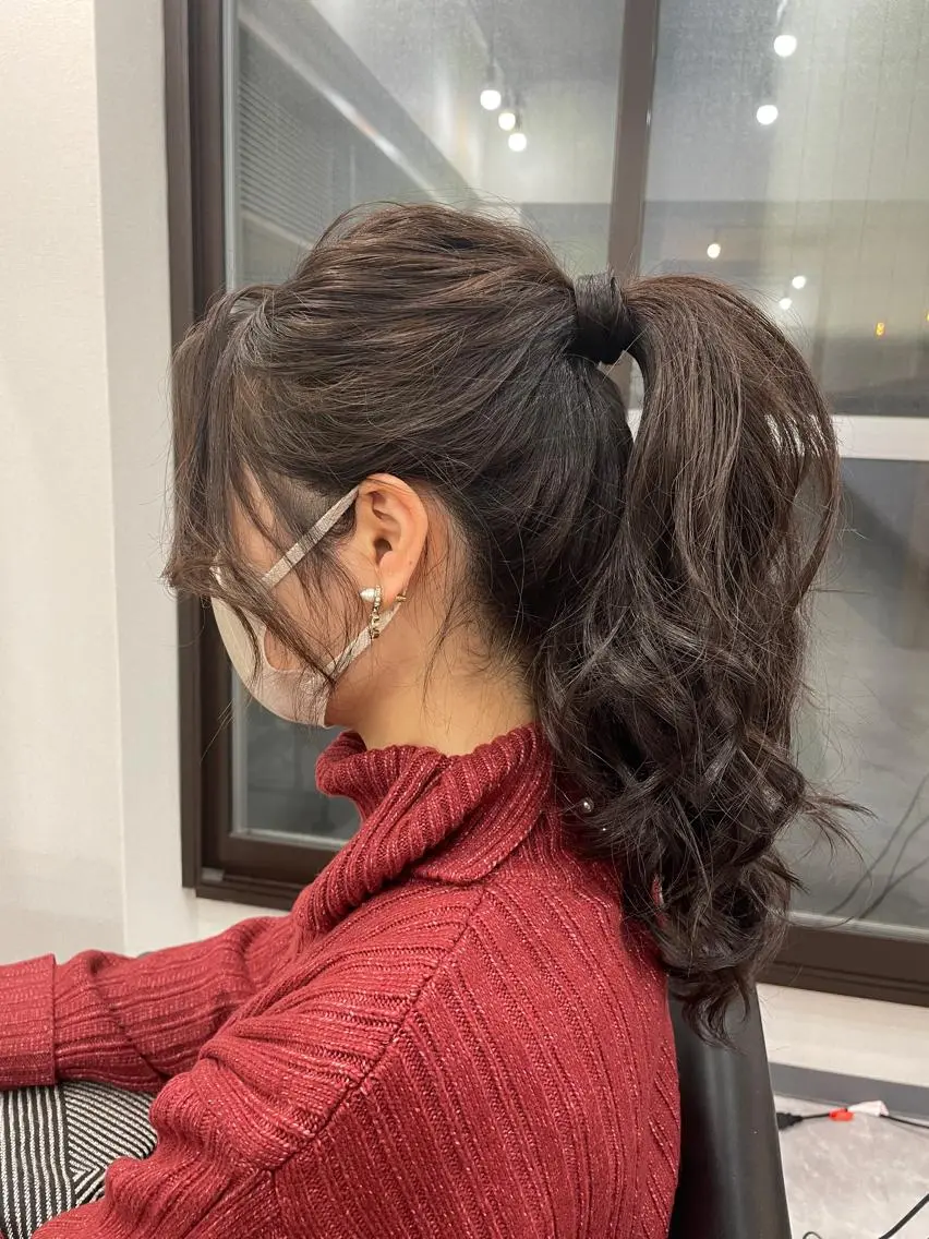 ロング ヘアセット OGAWA HIROKIのヘアスタイル