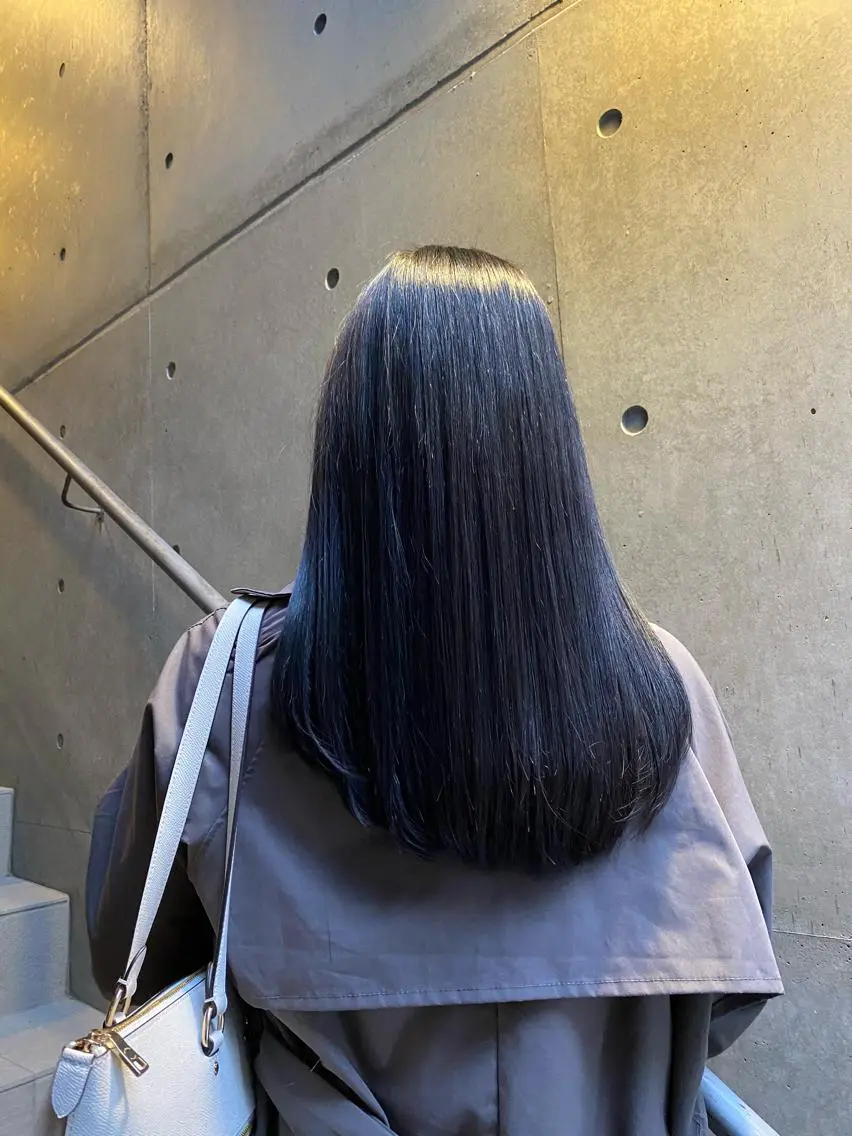 セミロング レディースモデル カット/中川翔太のヘアスタイル