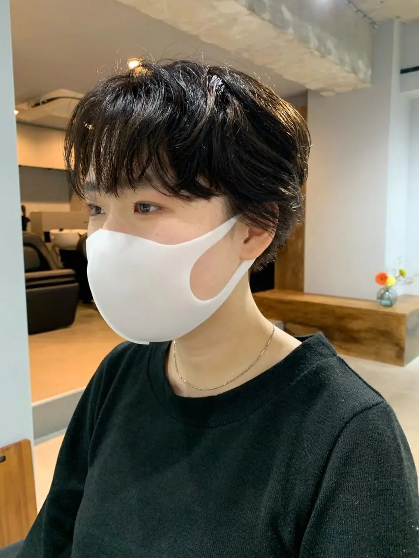 パーマ ボブパーマコテ巻き風 パーマNo1深江秀平のヘアスタイル